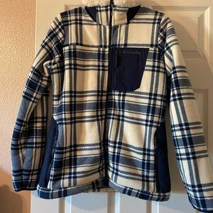 Blue Plaid Columbia Jacket